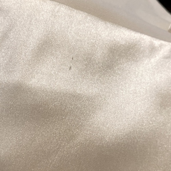 Rachel Zoe satin cami rhinestone bow accent top - Picture 5 of 6